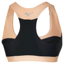 MIZUNO High Support Bra / Black / Apricot Ice / S