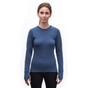 SENSOR MERINO BOLD dámské triko dl.rukáv cool blue velikost