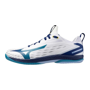 MIZUNO WAVE DRIVE NEO 4(U) / White/Bellwether Blue/Fjord Bl