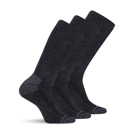 merrell ponožky MEA33524C3B2 BLACK RECYCLED EVERYDAY CREW (3 packs) black