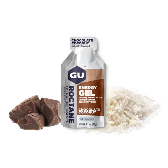 GU Roctane Energy Gel 32 g Chocolate/Coconut 1 SÁČEK (balení 24ks) EXP 09/25