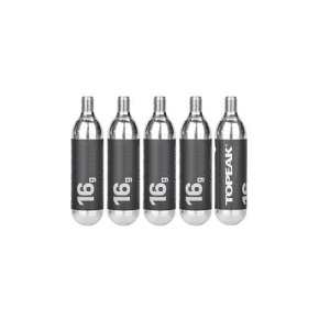 TOPEAK náplň CO2 16g 5ks s rukávkem