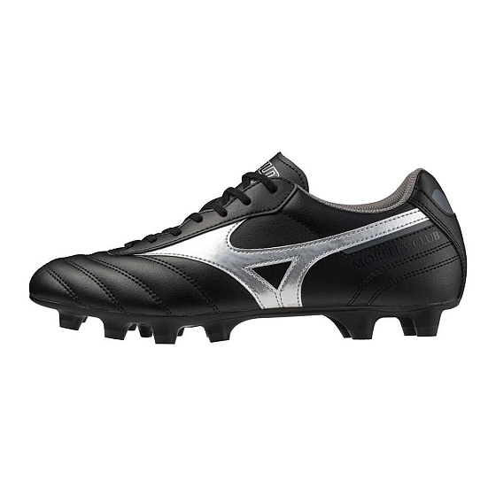 MIZUNO MORELIA II CLUB FG  / Black/Galaxy Silver/Dark Shadow