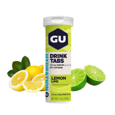 GU Hydration Drink Tabs 54 g Lemon/Lime 1 tuba (balení 8ks) Expirace 09/23 GU Hydration Drink Tabs 54 g Lemon/Lime 1 tuba (balení 8ks) Expirace 09/23