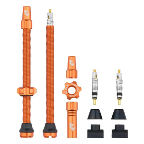 WOLF TOOTH ventilky Tubeless Valve Stem Kit 80mm oranžová WOLF TOOTH ventilky Tubeless Valve Stem Kit 80mm oranžová