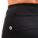 FT WOMEN'S CROSS POINT PANTS TRUE BLACK/PORT RED velikost