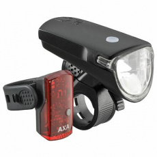 AXA světlo Greenline 40 USB set přední + zadní AXA světlo Greenline 40 USB set přední + zadní