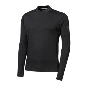 SENSOR MERINO EXTREME UP pánská mikina dl.rukáv černá velikost