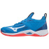 MIZUNO WAVE MOMENTUM 2 / FRENCH BLUE / WHITE / IGNITION RED