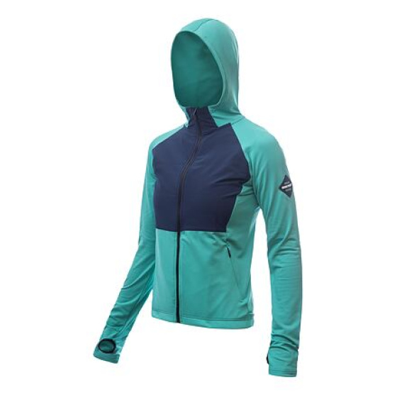 SENSOR COOLMAX THERMO dámská bunda sea green/deep blue velikost