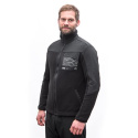 SENSOR TEDDY pánská bunda fleece celozip černá velikost XXL