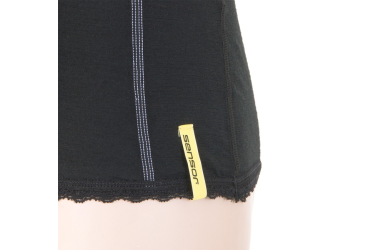 SENSOR MERINO ACTIVE dámské triko kr.rukáv černá velikost