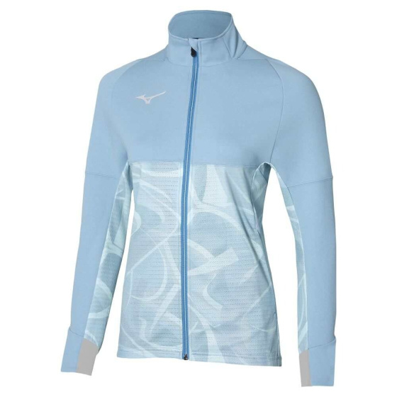 MIZUNO Paris Athlete Hybrid Warm up Jacket / Glacier Lake