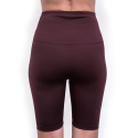 SENSOR INFINITY ECO dámské legíny biker shorts port red velikost S