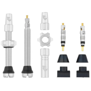 WOLF TOOTH ventilky Tubeless Valve Stem Kit 44mm raw silver