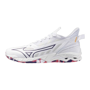 MIZUNO WAVE MIRAGE 5(W) / White/VioletIndigo/CamelliaRos /