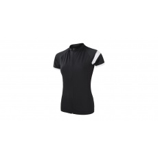 SENSOR CYKLO CLASSIC dámský dres kr.rukáv celozip černá SENSOR CYKLO CLASSIC dámský dres kr.rukáv celozip černá