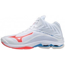 MIZUNO WAVE LIGHTNING Z6 MID / WHITE / IGNITION RED / FRENCH BLUE / MIZUNO WAVE LIGHTNING Z6 MID / WHITE / IGNITION RED / FRENCH BLUE /