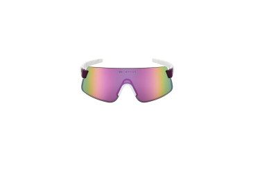 LIV HELIO WHITE/PURPLE FRAME SILVER LENS POLARVIS