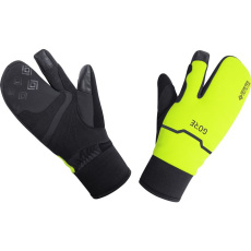 GORE GTX Infinium Thermo Split Gloves-black/neon yellow GORE GTX Infinium Thermo Split Gloves-black/neon yellow
