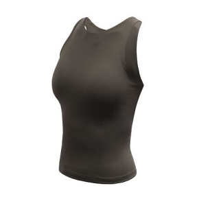 SENSOR INFINITY ECO dámský crop top olive green velikost L