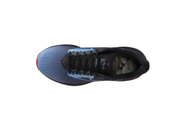 MIZUNO WAVE RIDER 29 AMSTERDAM(U) / Black/All Aboard/High Risk Red /