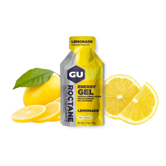 GU Roctane Energy Gel 32 g Lemonade 1 SÁČEK (balení 24ks) EXP 09/25
