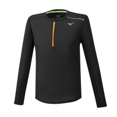 MIZUNO DRY AEROFLOW LS HZ / Black / MIZUNO DRY AEROFLOW LS HZ / Black /