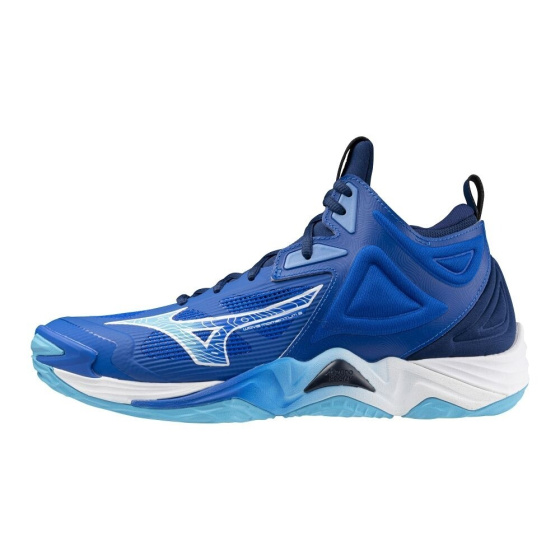 MIZUNO WAVE MOMENTUM 3 MID / Mugen Blue/White/Estate Blue