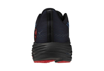 MIZUNO WAVE RIDER 29 AMSTERDAM(U) / Black/All Aboard/High Risk Red /