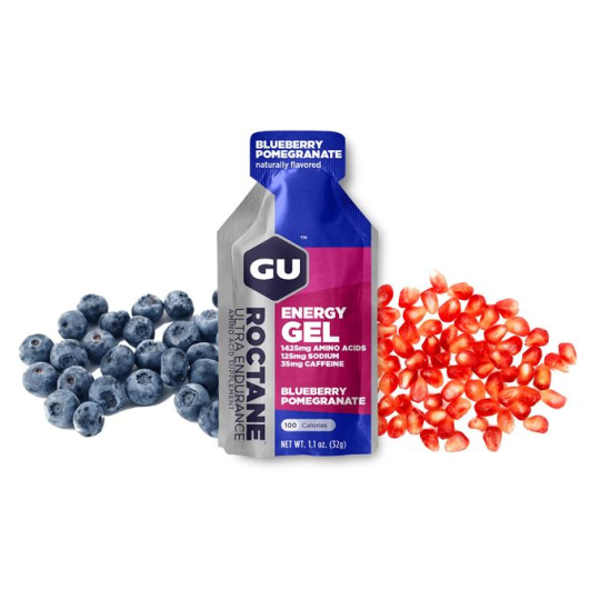 GU Roctane Energy Gel 32 g Blueberry/Pomegranate 1 SÁČEK (balení 24ks) Expirace 10/24