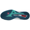 MIZUNO WAVE STEALTH NEO / White/High Visibility/Moroccan Blue /